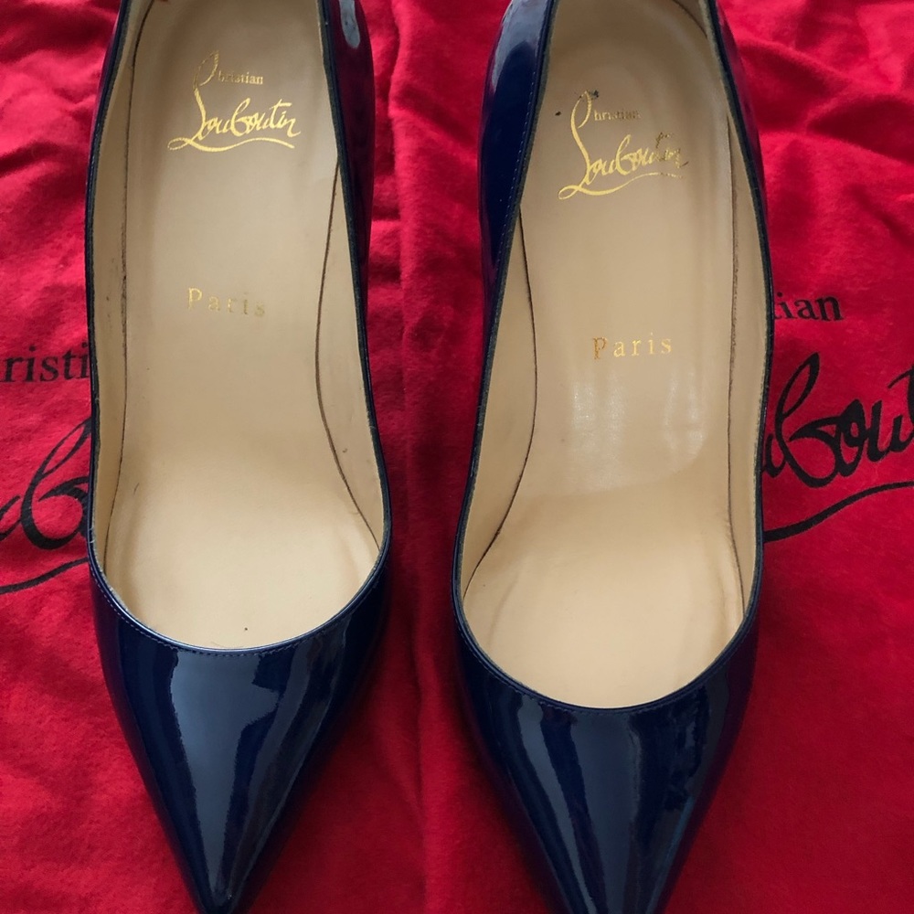 Christian Louboutin Royal Blue Heels